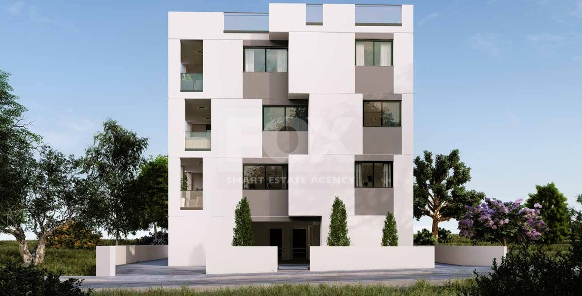 Three bedroom luxury apartment on second floor in the center of Paphos