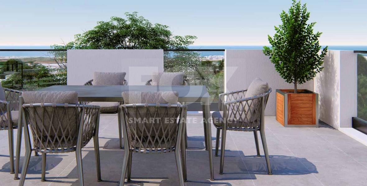 Three bedroom luxury apartment on second floor in the center of Paphos