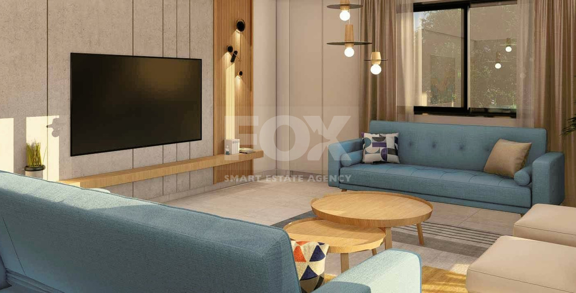 Three bedroom luxury apartment on second floor in the center of Paphos