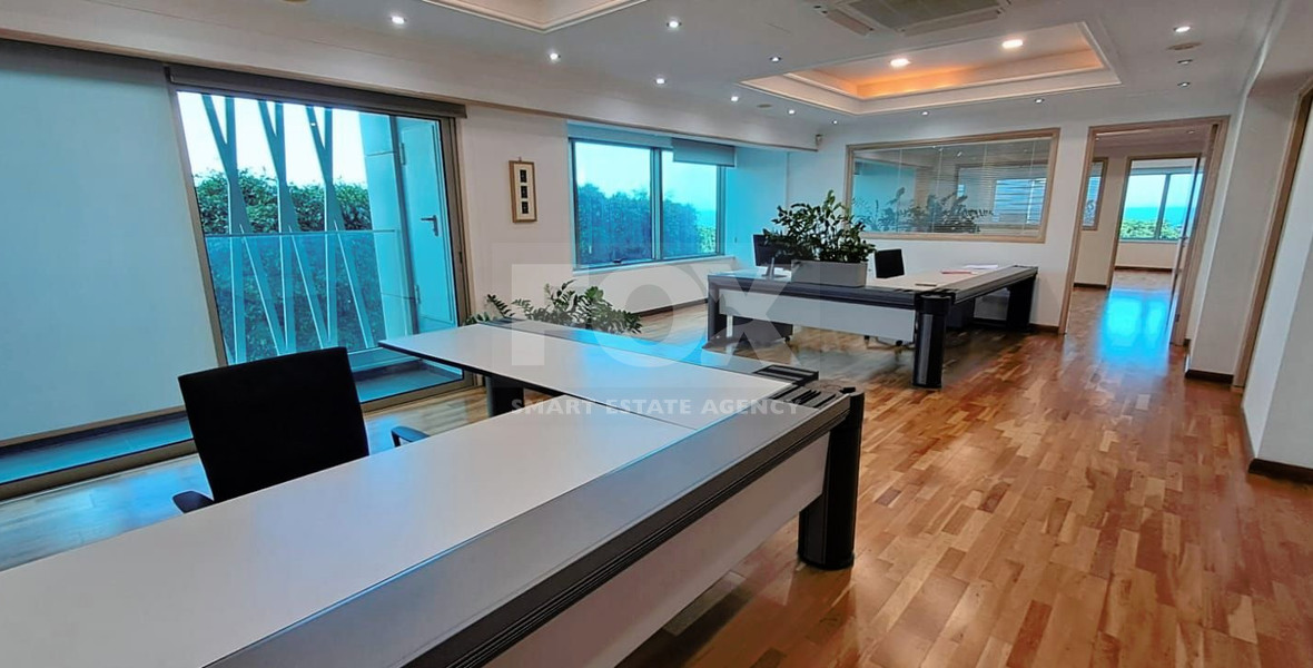 Modern Seafront Office for Rent in Neapoli, Limassol