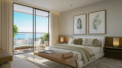 Three bedroom apartment on sixth floor in the Center of Paphos