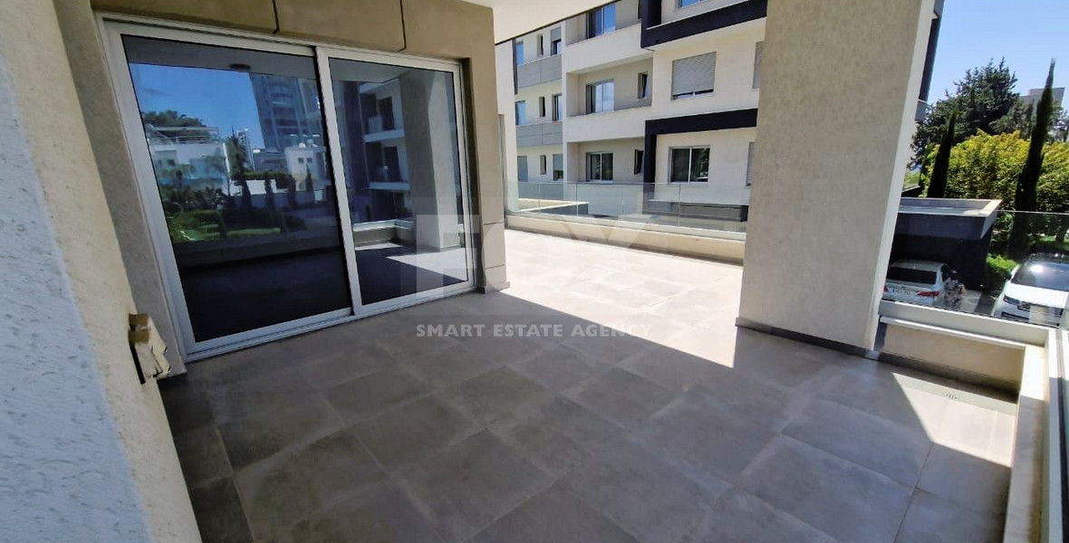 Brand New Three-Bedroom Apartment for sale in Agios Tychonas Tourist Area: Gated Complex, Walking Distance to the Beach