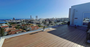 Deluxe three bedroom penthouse with roof garden for sale in Agios Athanasios, Limassol