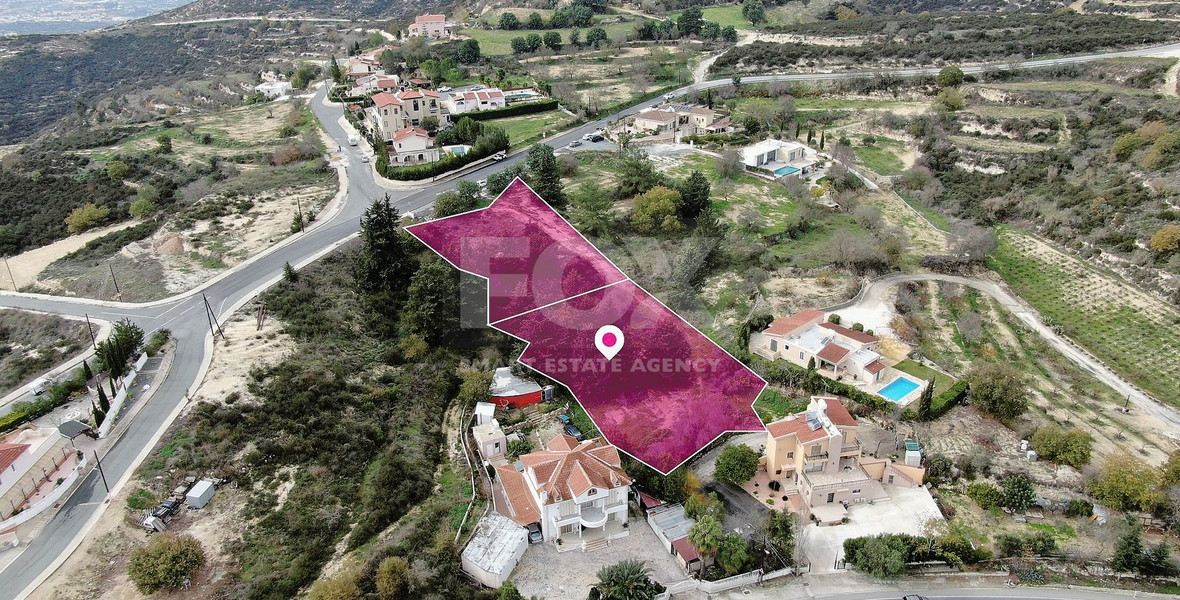 Two residential plots in Tsada, Paphos