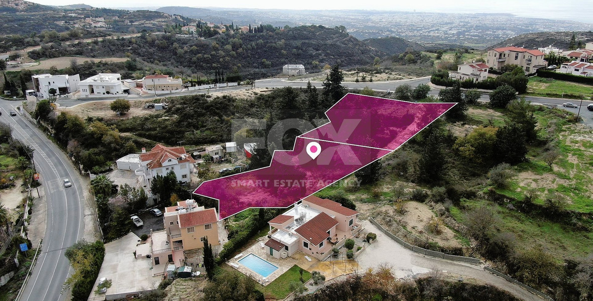 Two residential plots in Tsada, Paphos