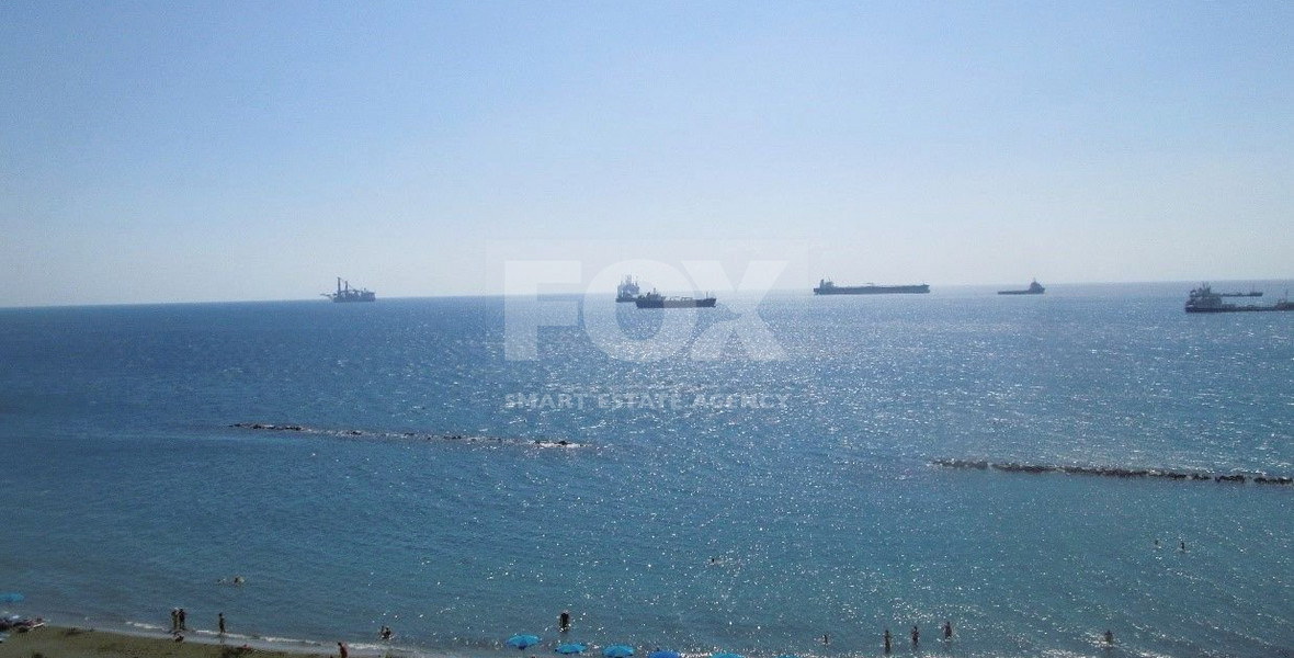 Beachfront Three bedroom apartment in Molos area, Limassol