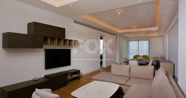 Beachfront Three bedroom apartment in Molos area, Limassol