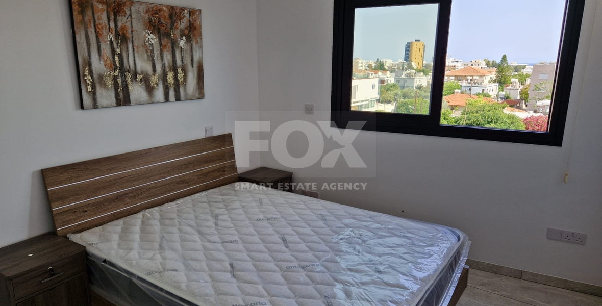 Luxurious fully furnished two-bedroom penthouse to rent in Petrou & Pavlou