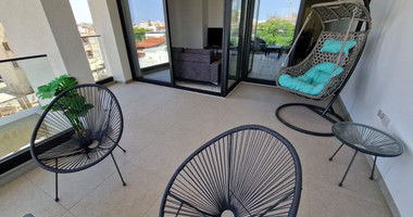 Luxurious fully furnished two-bedroom penthouse to rent in Petrou & Pavlou
