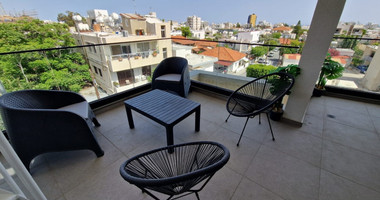 Luxurious fully furnished two-bedroom penthouse to rent in Petrou & Pavlou