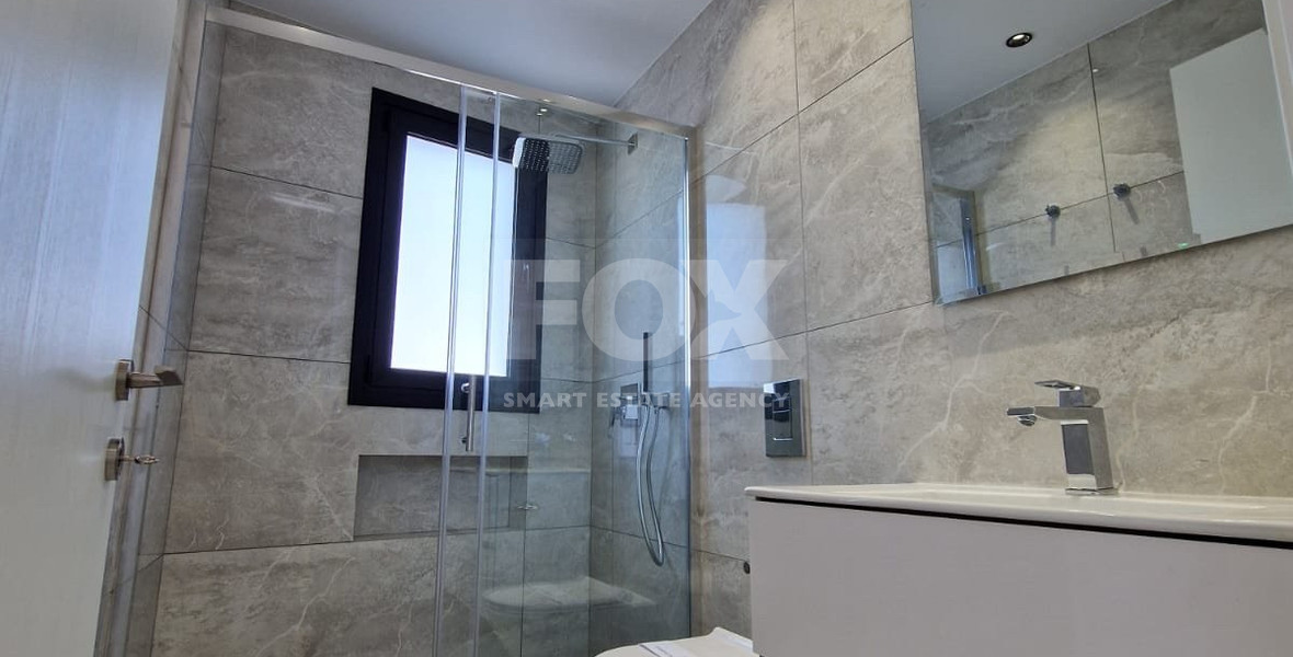 Luxurious fully furnished two-bedroom penthouse to rent in Petrou & Pavlou