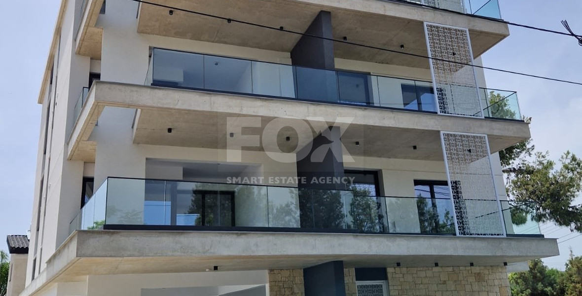 Luxurious fully furnished two-bedroom penthouse to rent in Petrou & Pavlou