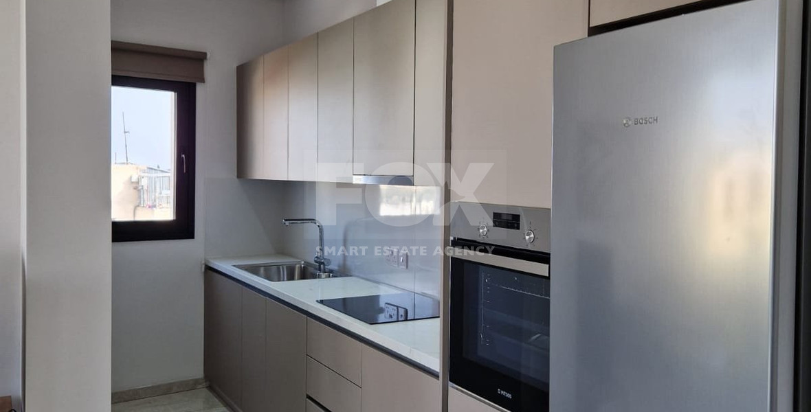 Luxurious fully furnished two-bedroom penthouse to rent in Petrou & Pavlou
