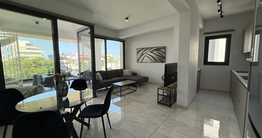 Luxurious fully furnished two-bedroom penthouse to rent in Petrou & Pavlou