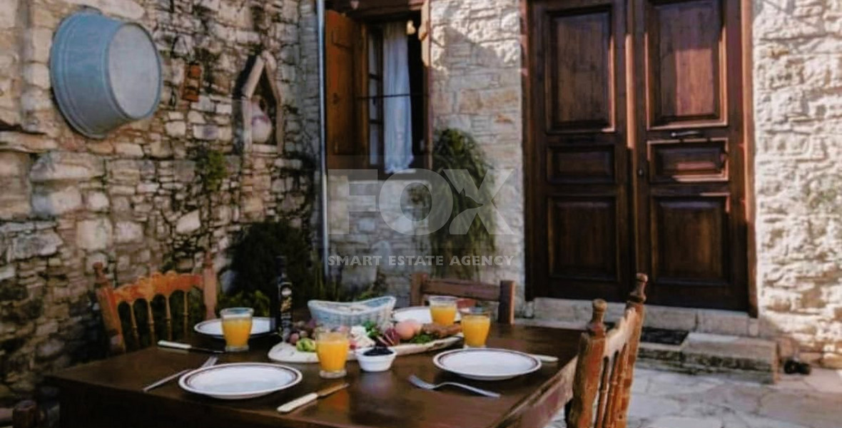 Three  unique stone listed houses for sale in Lofou,Limassol