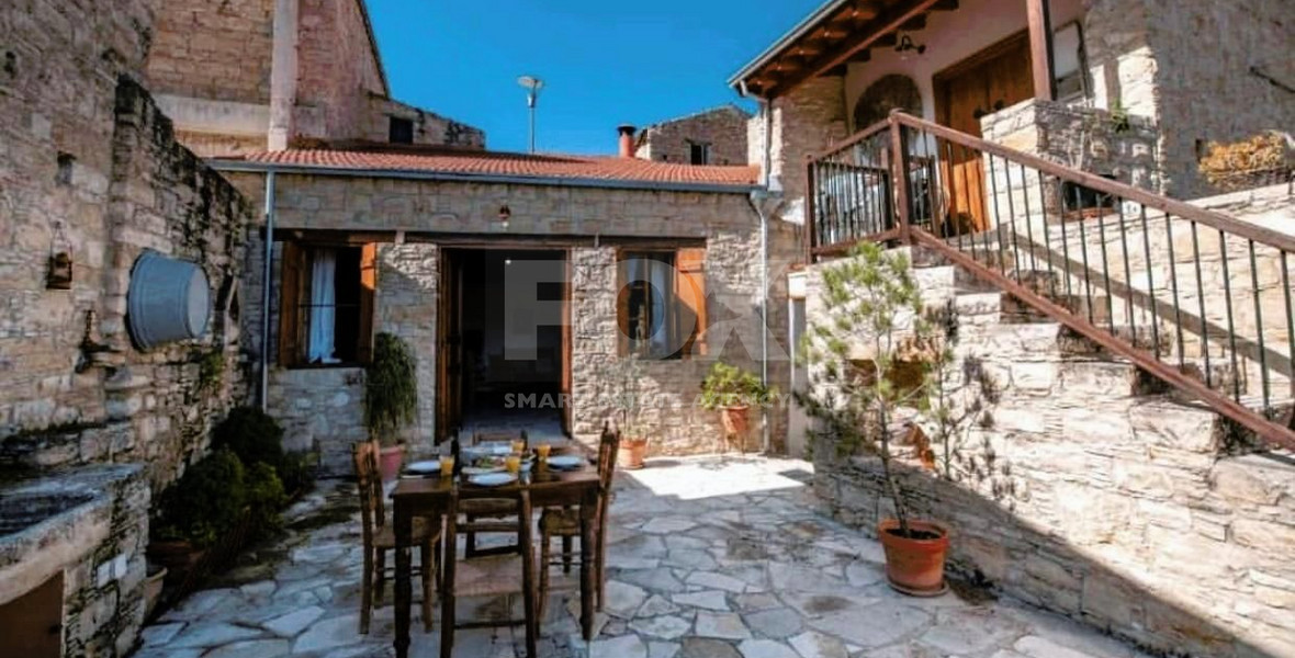 Three  unique stone listed houses for sale in Lofou,Limassol