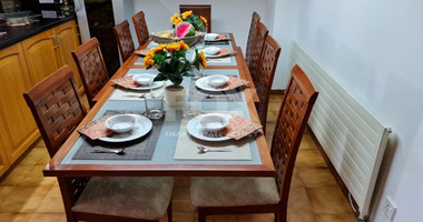 Furnished house in moniatis with guest house