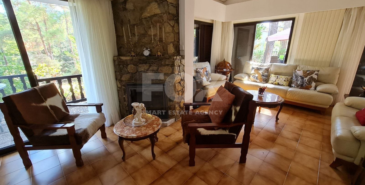 Furnished house in moniatis with guest house