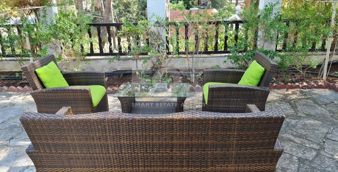 Furnished house in moniatis with guest house