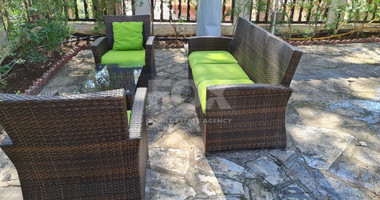 Furnished house in moniatis with guest house