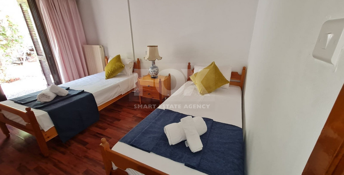 Furnished house in moniatis with guest house