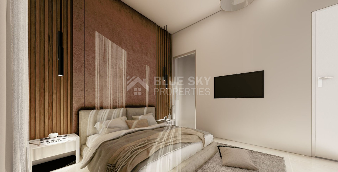 Brand New Top Floor Three Bedroom Apartment With Roof Garden in Laiki Lefkothea With Amazing View