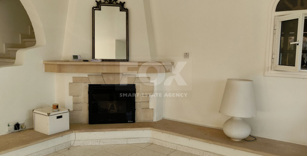 Charming Three-Bedroom + Office Detached House in Tala, Paphos with Panoramic Sea Views