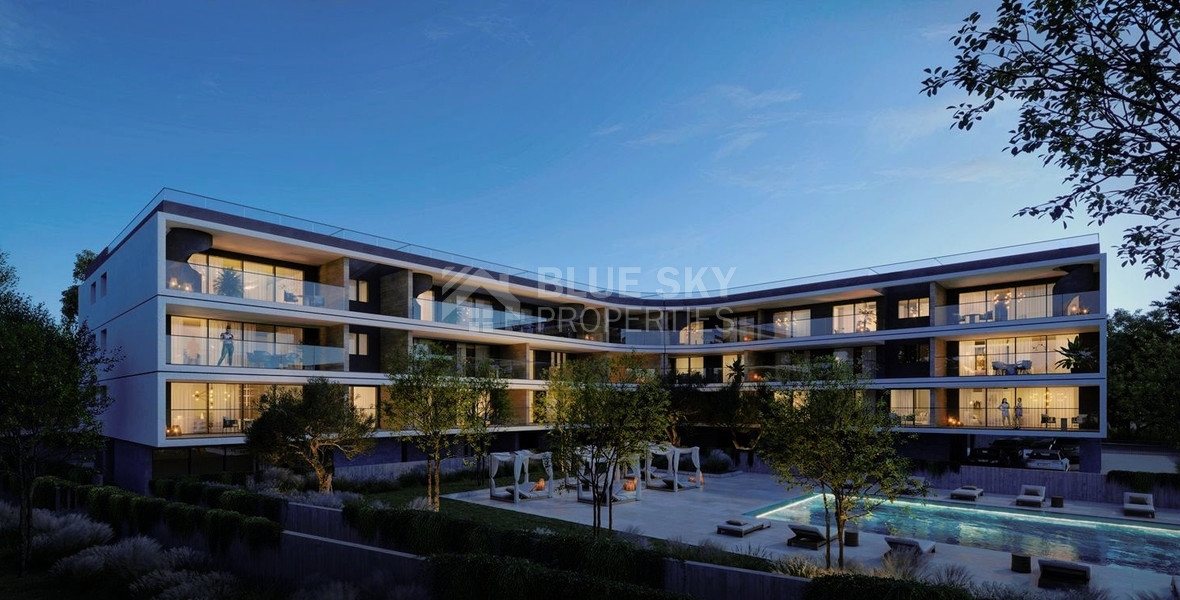 Two bedroom luxury apartment in Tombs of the Kings area, Paphos