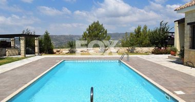 BEAUTIFUL STONE BUILT VILLA ON LARGE PLOT WITH PRIVATE DRIVE IN , VIEWS,  TRANQUILITY AND PRIVACY, A PERFECT RETREAT.
