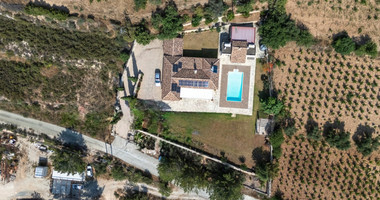 BEAUTIFUL STONE BUILT VILLA ON LARGE PLOT WITH PRIVATE DRIVE IN , VIEWS,  TRANQUILITY AND PRIVACY, A PERFECT RETREAT.