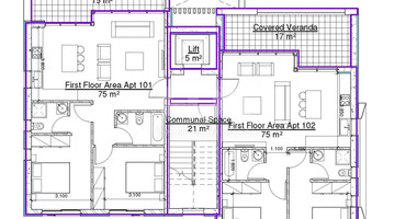 Two bedroom luxury apartment in a privileged area in Paphos