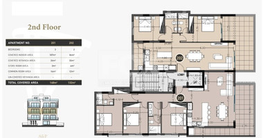 Three bedroom apartment for sale in Columbia, Limassol