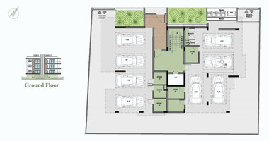 Top floor three + bedroom apartment with Roof Garden for sale in Columbia, Limassol