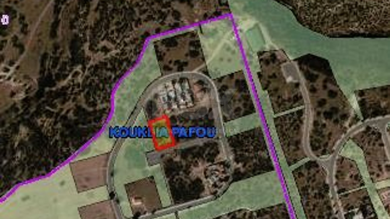 Plot located at Secret Valley, Paphos.
