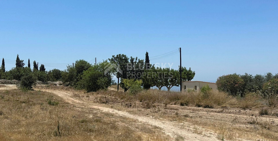 Prime Residential Development Land for in Mesogi with  Sea Views