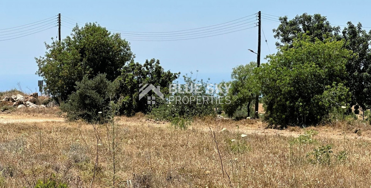 Prime Residential Development Land for in Mesogi with  Sea Views