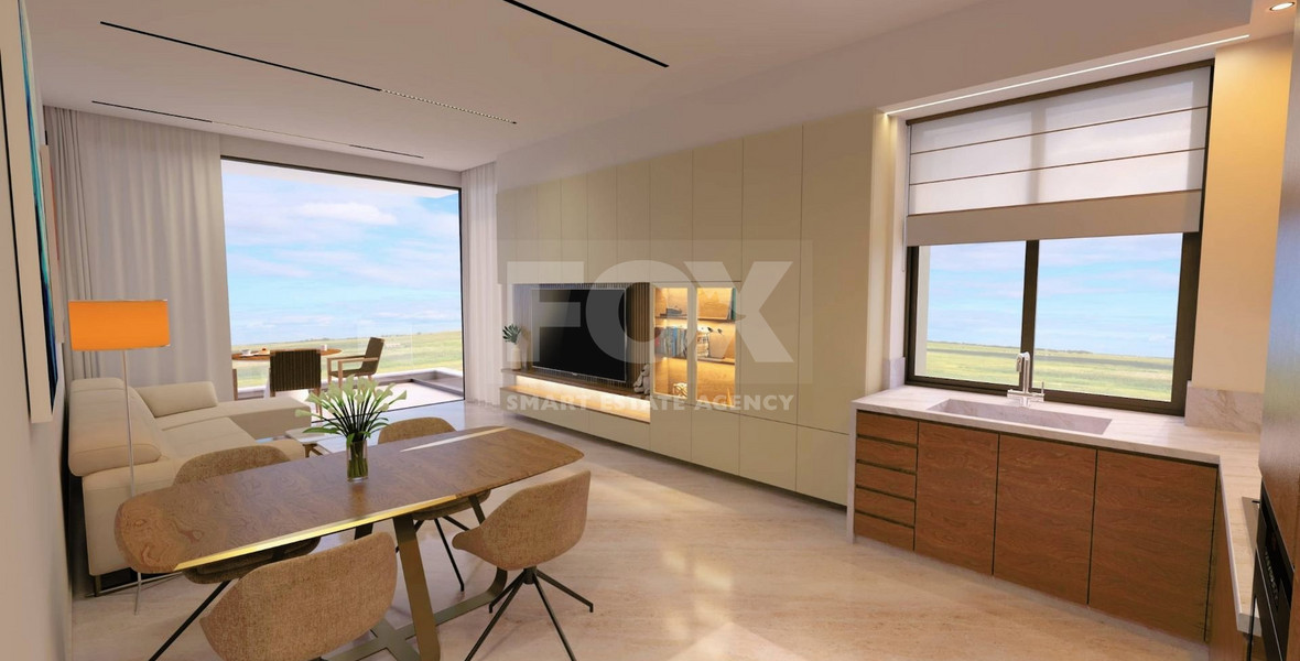 Two bedroom top floor apartment for sale in Zakaki, Limassol