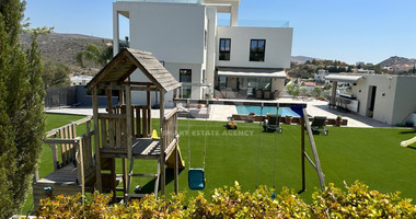 Luxurious Modern 5 bedroom furnished Villa with Premium Features near all schools and arteries of Limassol in a quiet residential location.