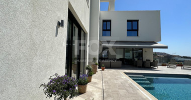 Luxurious Modern 5 bedroom furnished Villa with Premium Features near all schools and arteries of Limassol in a quiet residential location.