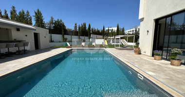 Luxurious Modern 5 bedroom furnished Villa with Premium Features near all schools and arteries of Limassol in a quiet residential location.