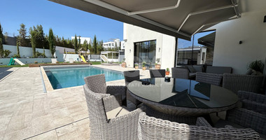 Luxurious Modern 5 bedroom furnished Villa with Premium Features near all schools and arteries of Limassol in a quiet residential location.