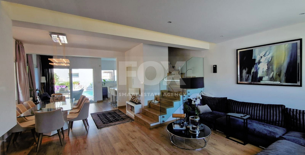 Modern Three-Bedroom House with Pool for Sale in Germasogeia, Agia Paraskevi