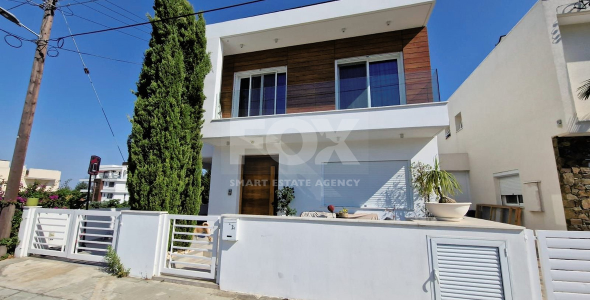 Modern Three-Bedroom House with Pool for Sale in Germasogeia, Agia Paraskevi