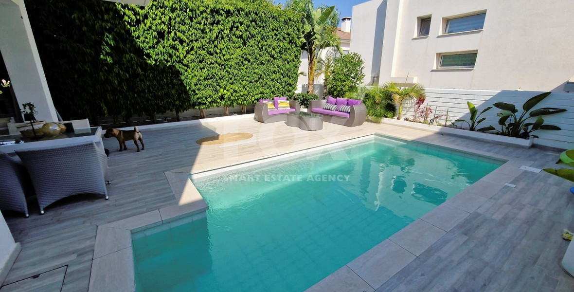 Modern Three-Bedroom House with Pool for Sale in Germasogeia, Agia Paraskevi