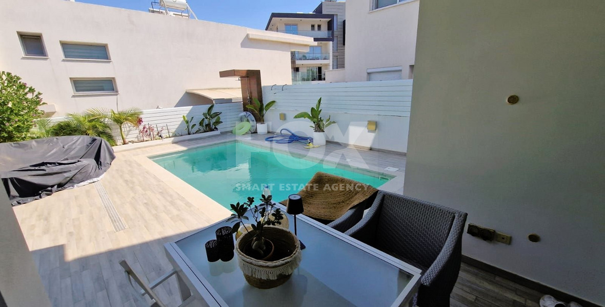 Modern Three-Bedroom House with Pool for Sale in Germasogeia, Agia Paraskevi