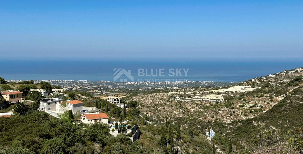 Residential Fields in Tsada, Paphos with Sea Views