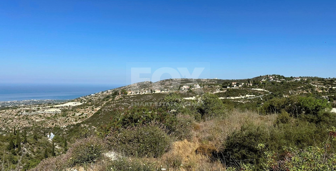 Residential Fields in Tsada, Paphos with Sea Views