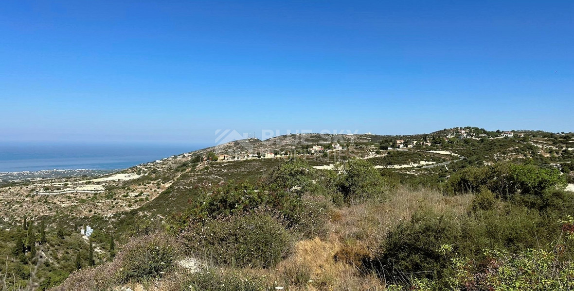 Residential Fields in Tsada, Paphos with Sea Views