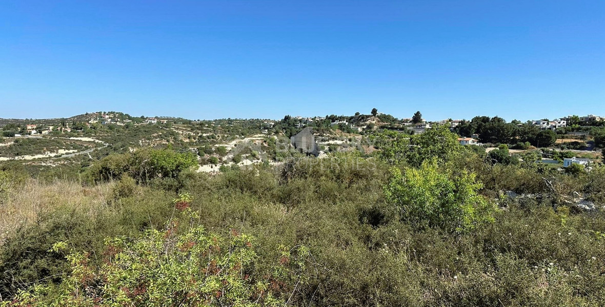 Residential Fields in Tsada, Paphos with Sea Views