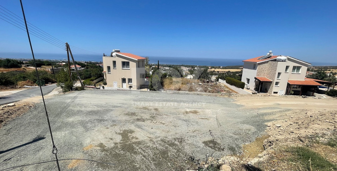 Residential Field in Tala, Paphos with Sea View